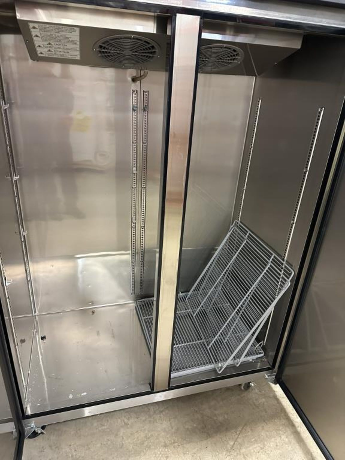 Turbo Air 2-Section Commercial Refrigerator - Image 3 of 4