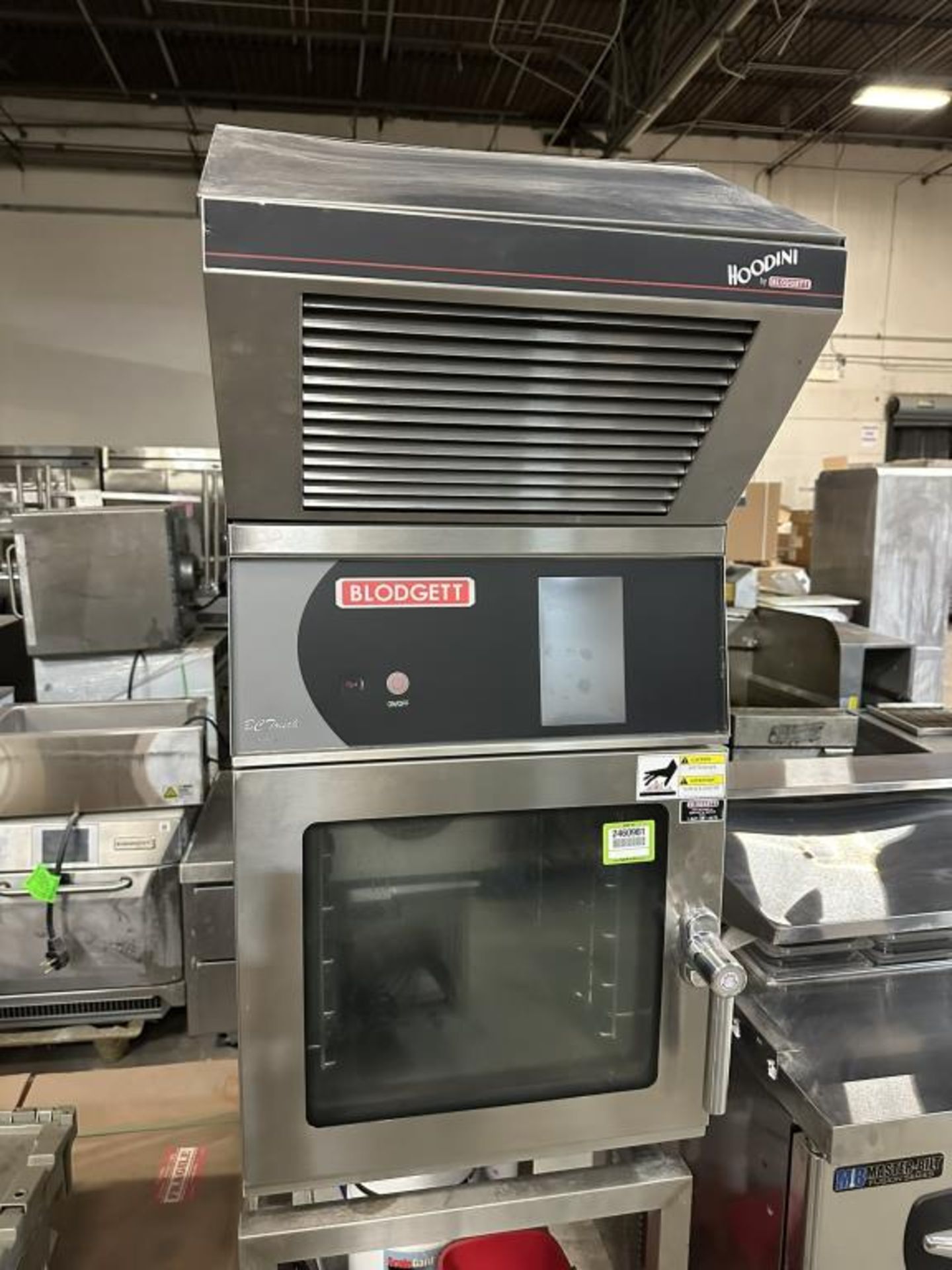 Blodgett Combi Oven with Hoodini. HIT# 2460981. Loc: Front Warehouse ...