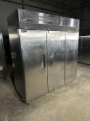 Turbo Air 3-Section Reach In Refrigerator