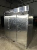 Turbo Air 3-Section Reach In Freezer