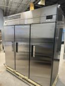 Eline 3-Section Commercial Refrigerator