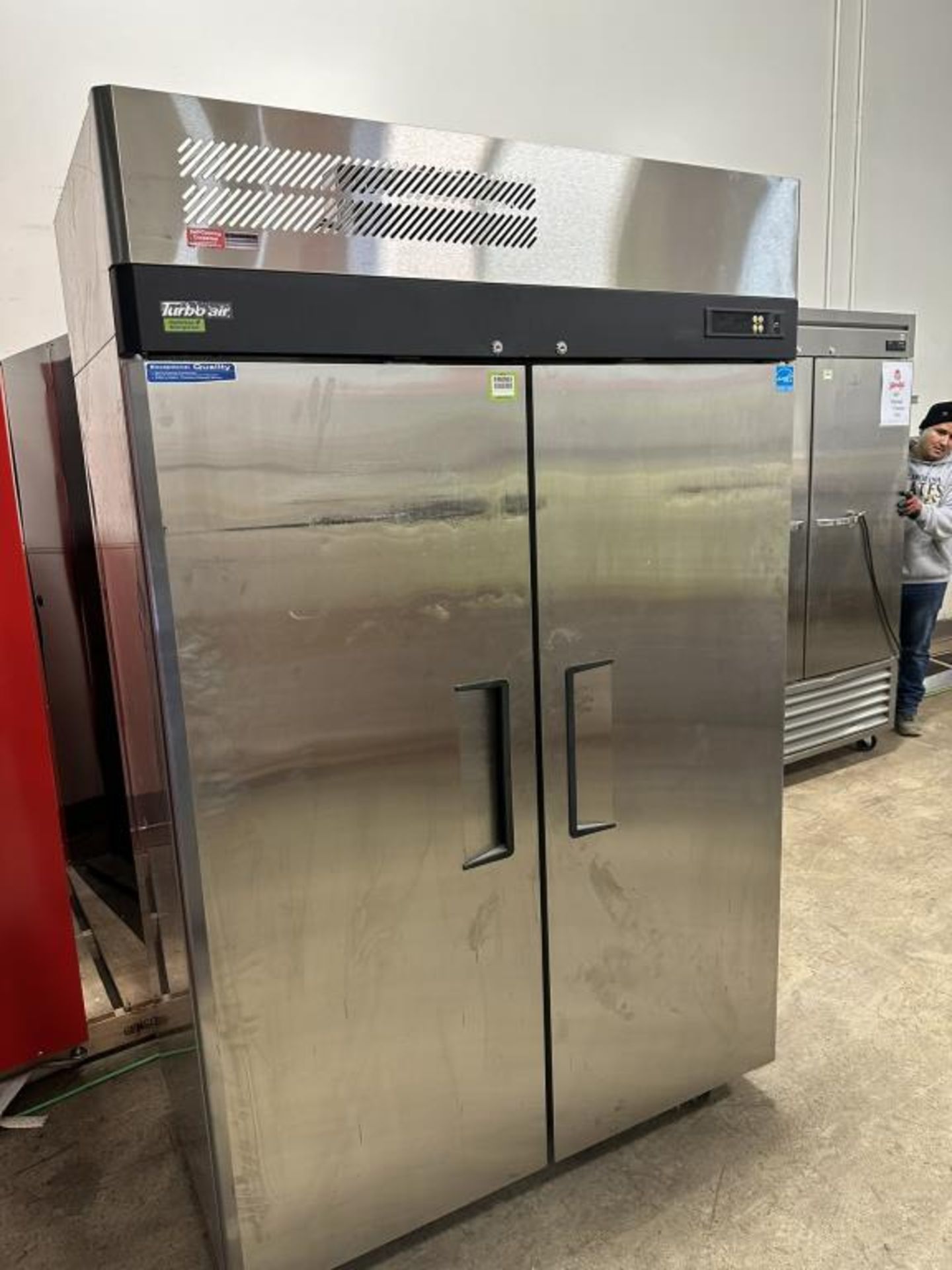 Turbo Air 2-Section Commercial Refrigerator