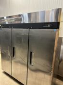 Turbo Air 3-Section Reach In Freezer