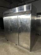 Turbo Air 3-Section Reach In Refrigerator