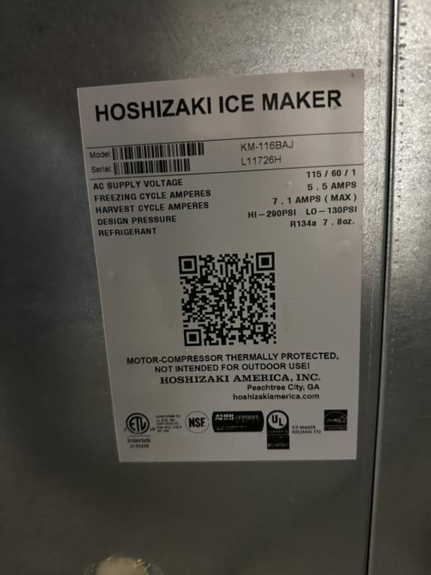Hoshizaki Ice Maker - Image 4 of 4