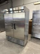 True 2-Door Commercial Freezer