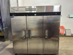 Turbo Air 3-Section Reach In Refrigerator