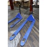 Uline Long Fork Pallet Truck