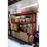 Adjustable Shelving Units with Contents