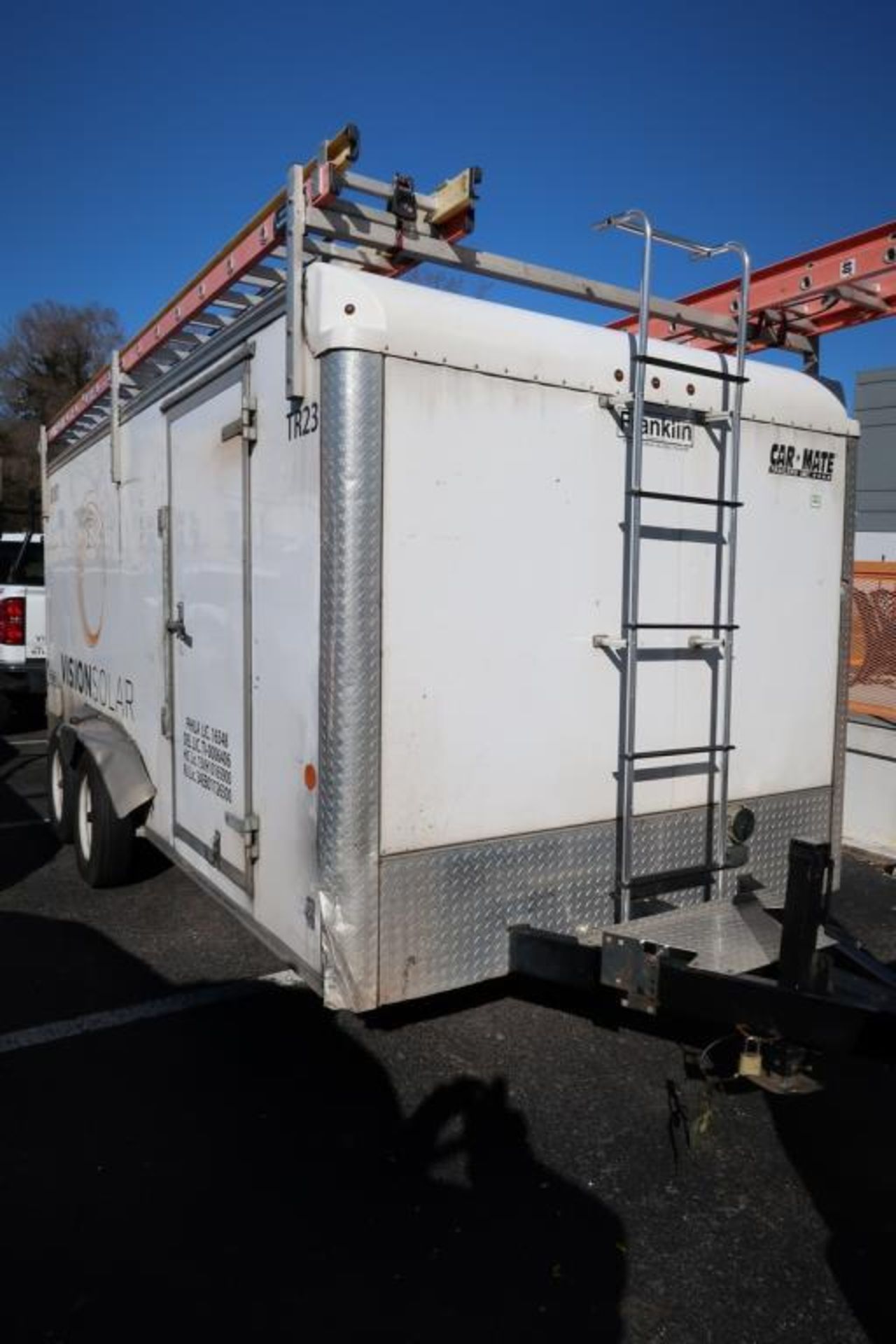 Car Mate 2020 7' x 16' Enclosed Contractor Trailer - Image 3 of 9