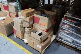 Pallet of Assorted Solar Panel Mounting Hardware