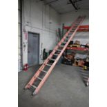 Sunset Ladders Fiberglass 40 FT Extension Ladder