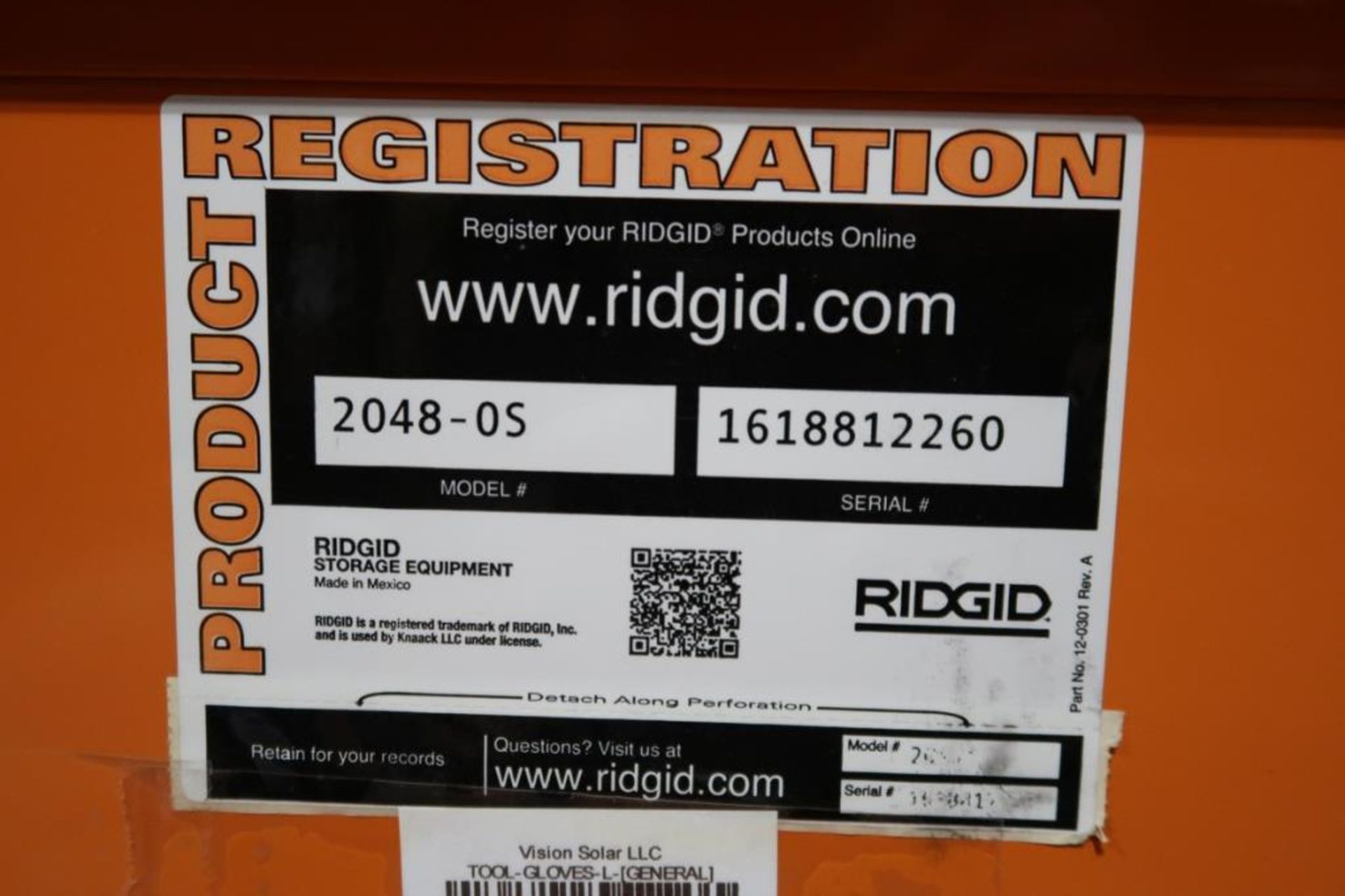 Ridgid Tool Chest - Image 4 of 4