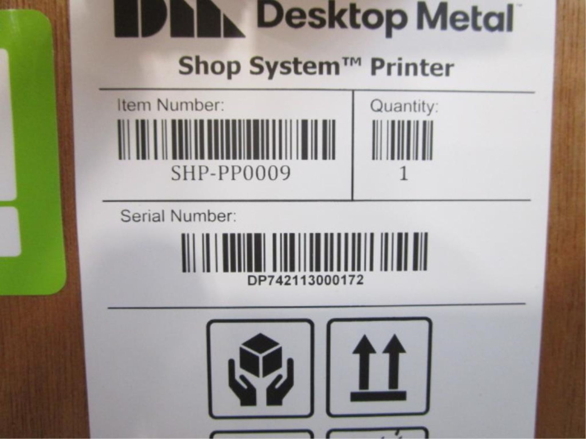 Desktop Metal SHP-PP0009 Shop System Printer (New/Unused) - Image 3 of 5