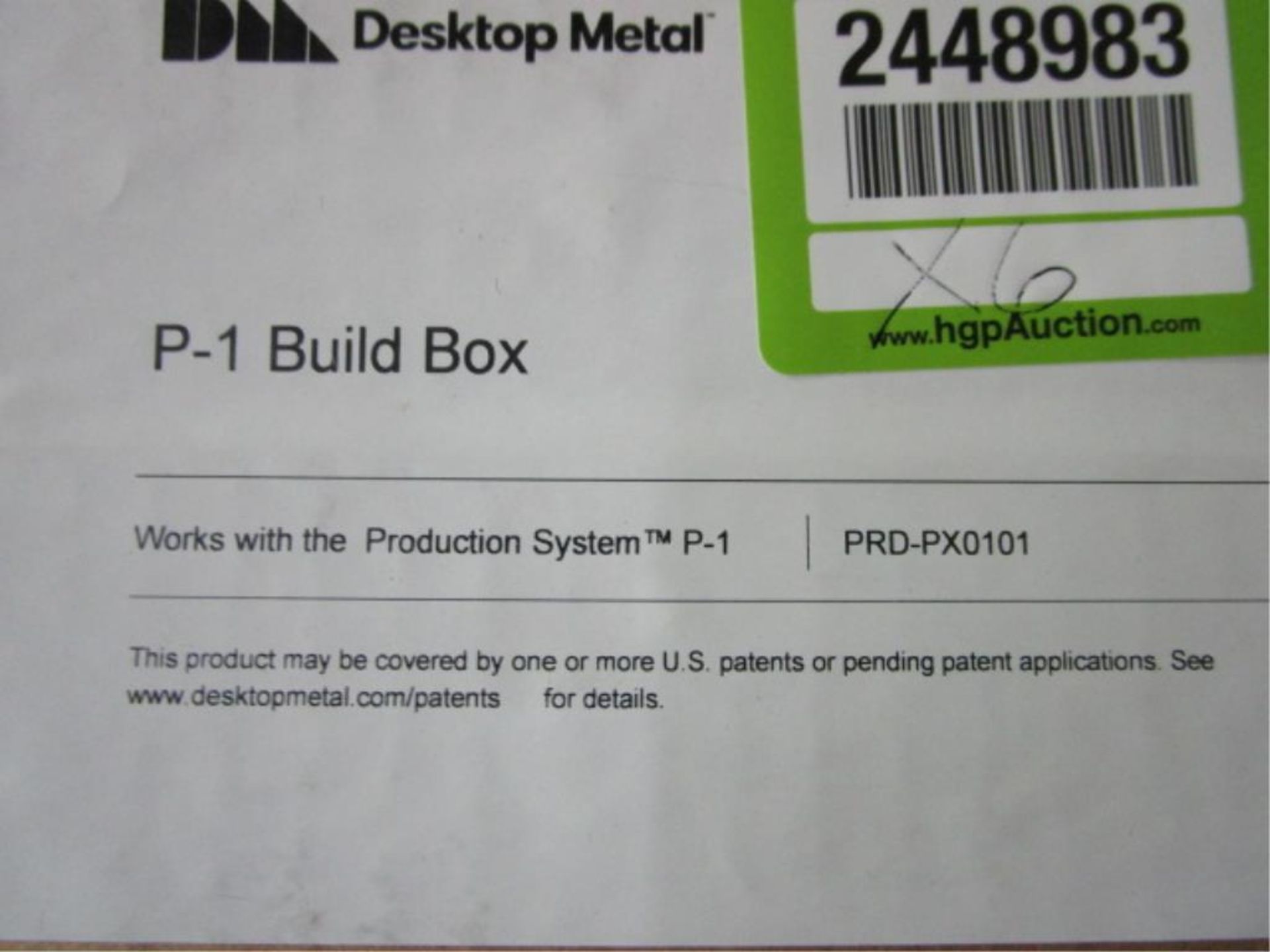 6- P-1 Build Boxes - Image 2 of 2