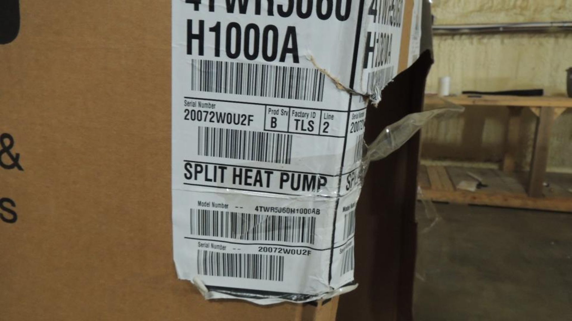 Trane Heat Pump (Unused) - Image 4 of 6
