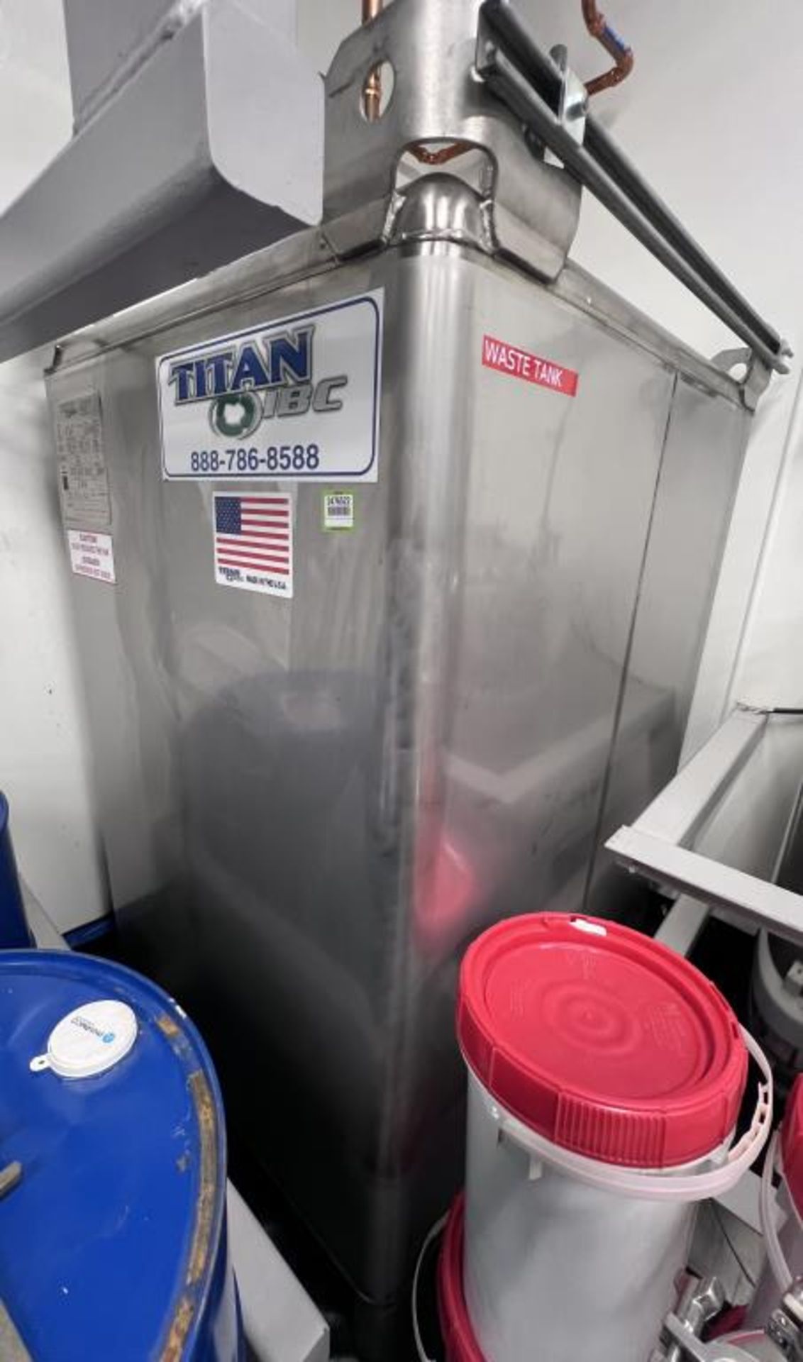 Titan IBC 111485 Stainless Steel IBC Tote Tank