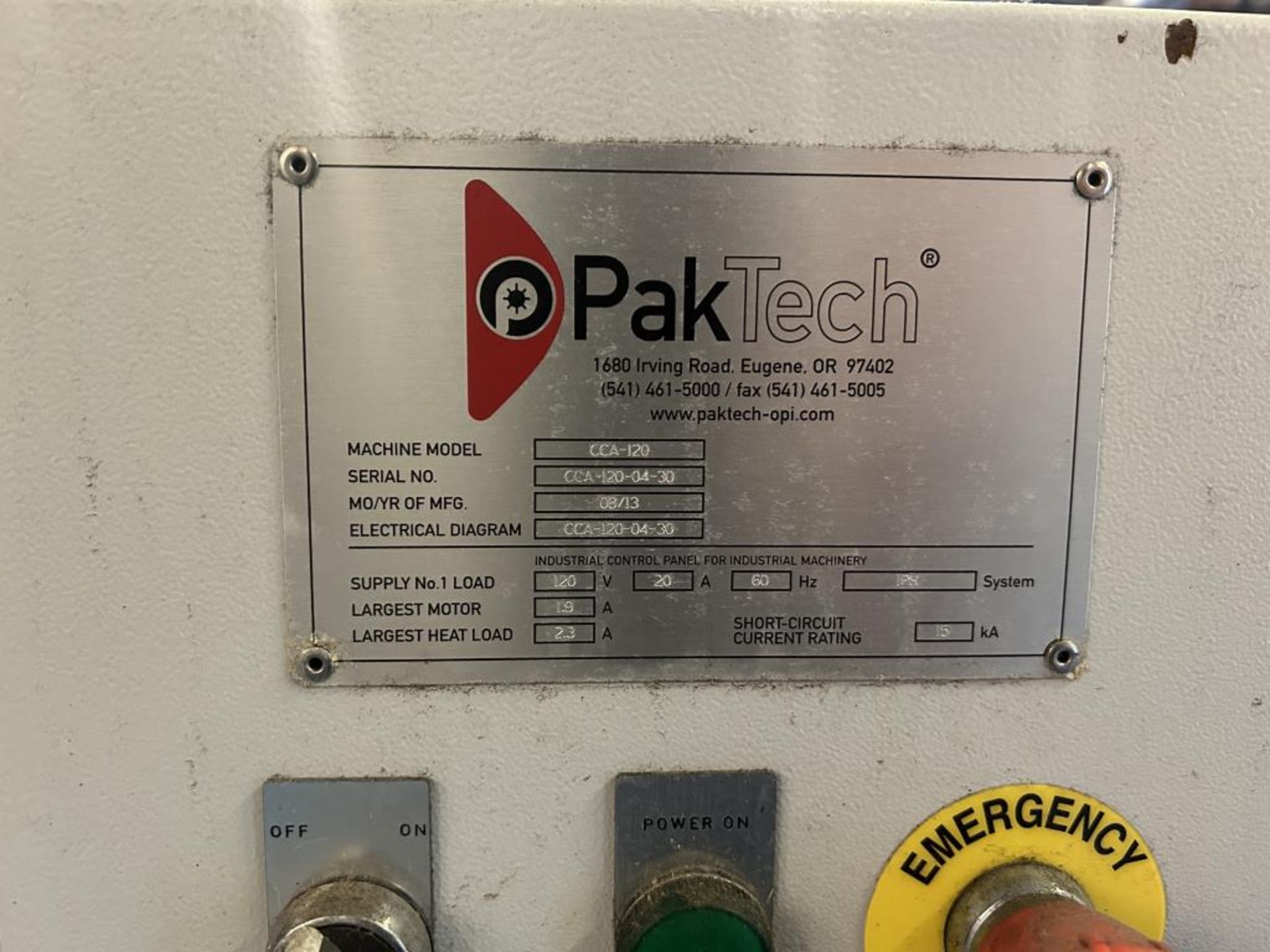 PakTech Packaging Machine - Image 4 of 9