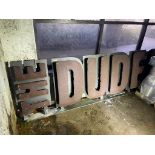 Dudes Brewing Outdoor Sign