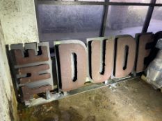 Dudes Brewing Outdoor Sign