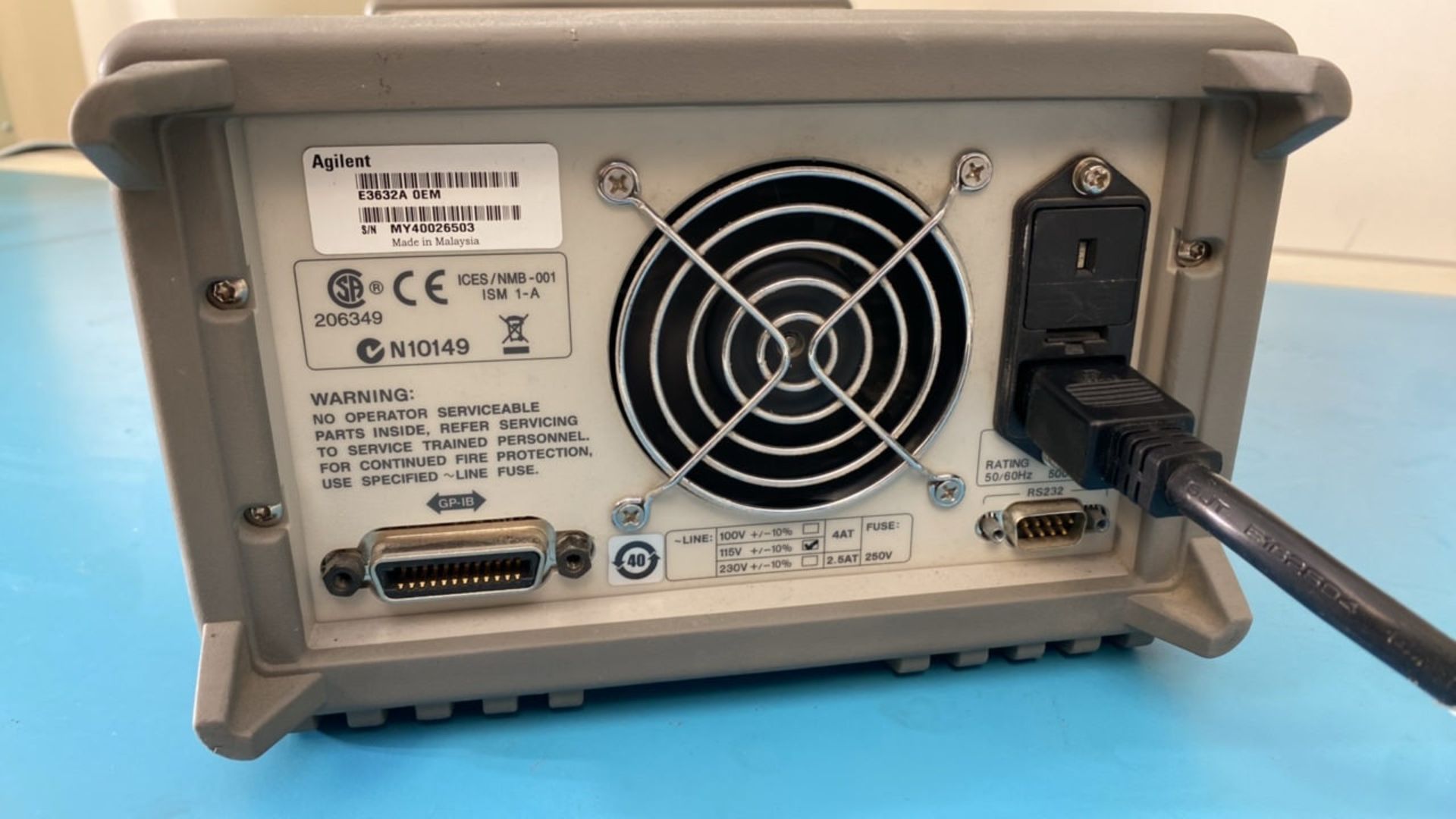 Agilent DC Power Supply - Image 2 of 2