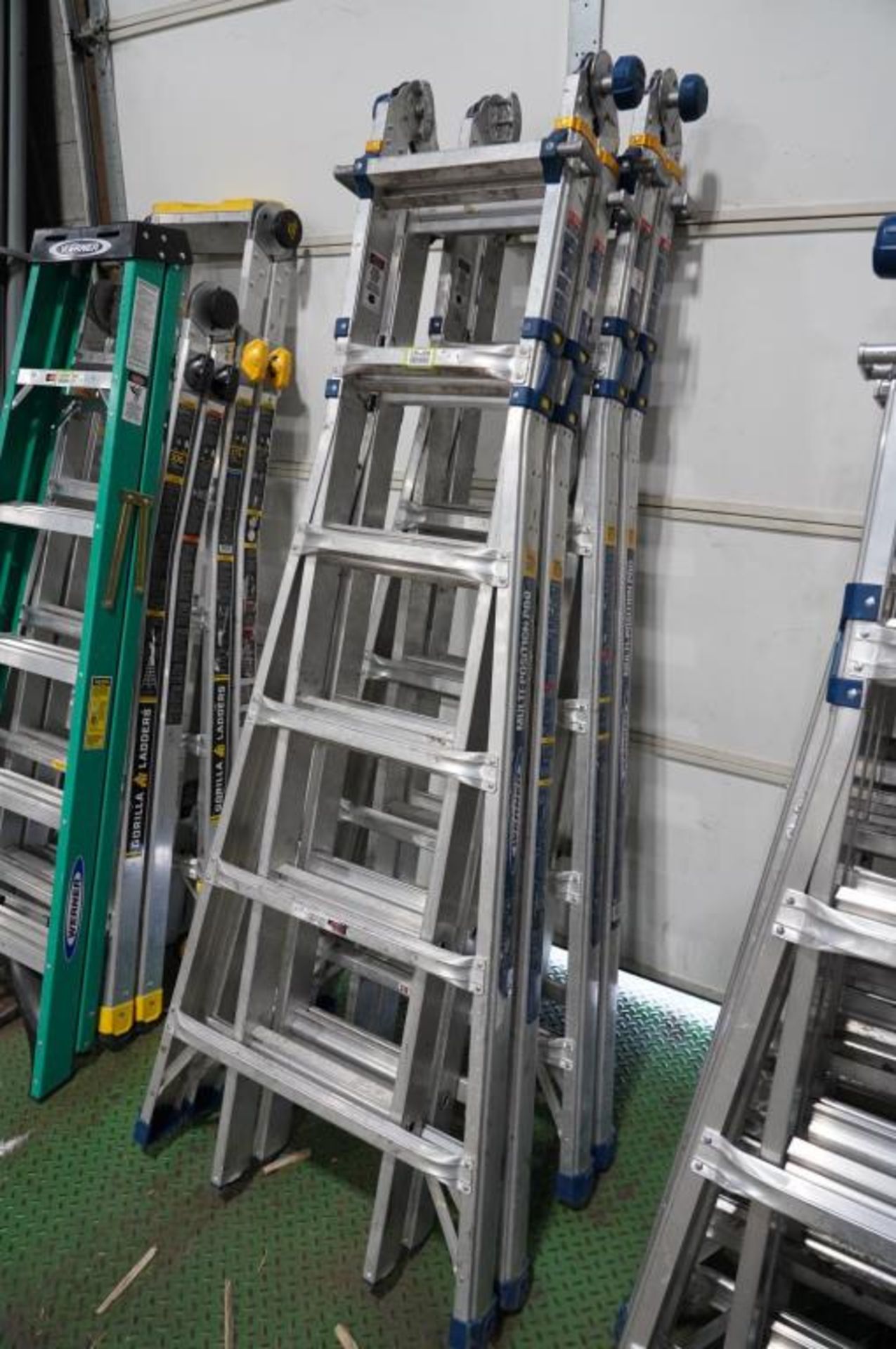 25 Ft Multi Position Pro Aluminum Ladders - Image 2 of 4