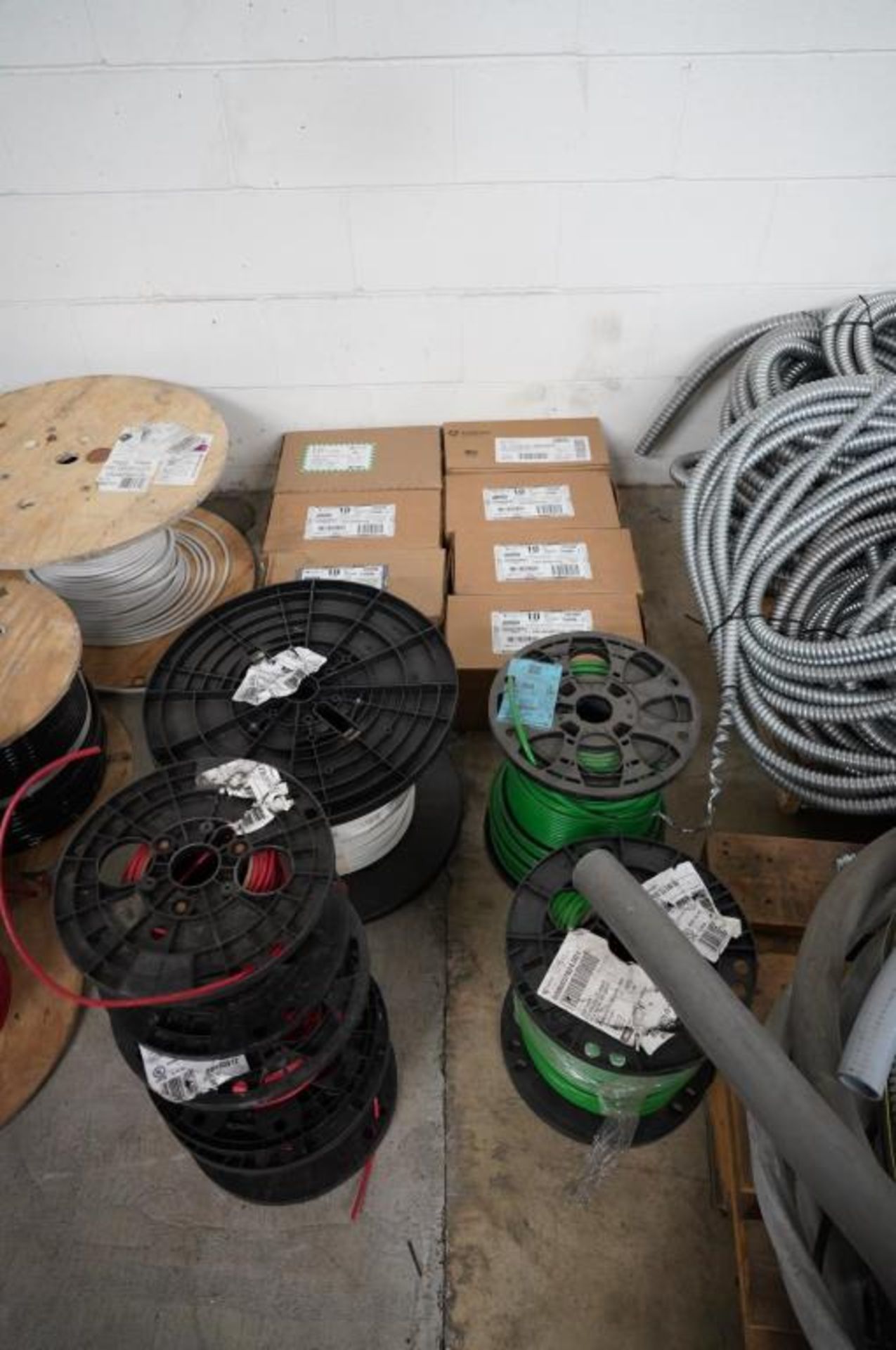 Assorted Size Wire Spools - Image 7 of 29