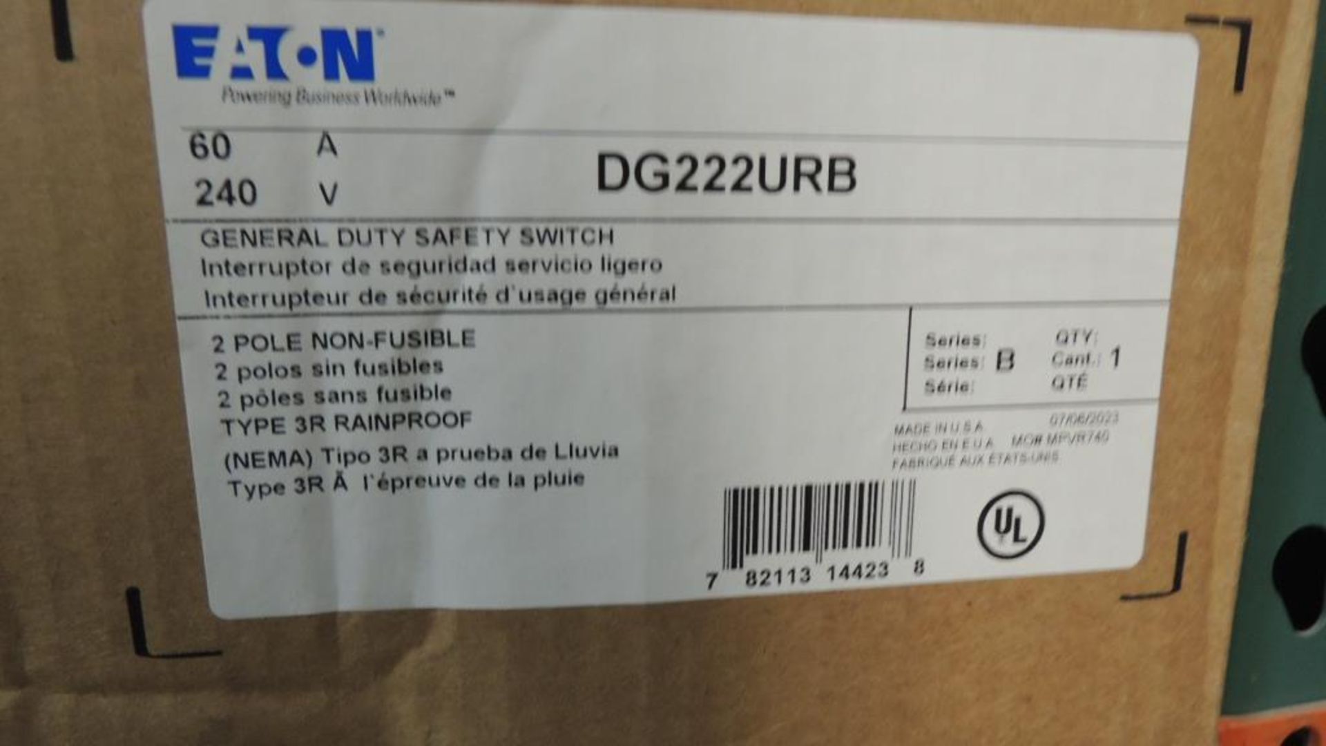 EATON Safety Switch - Image 9 of 18