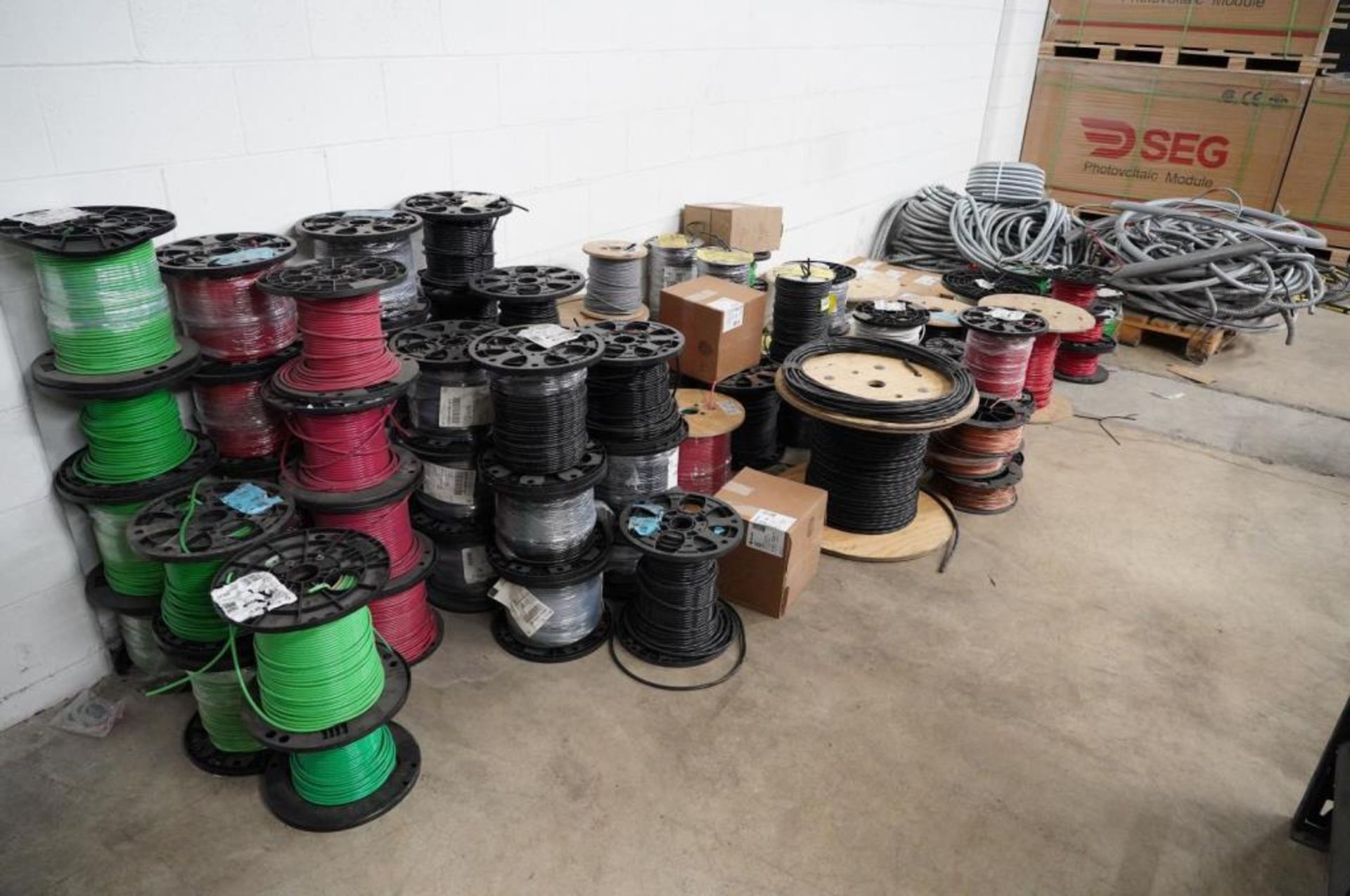 Assorted Size Wire Spools