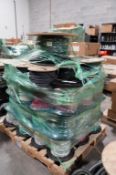 Skid of Spools of Wire