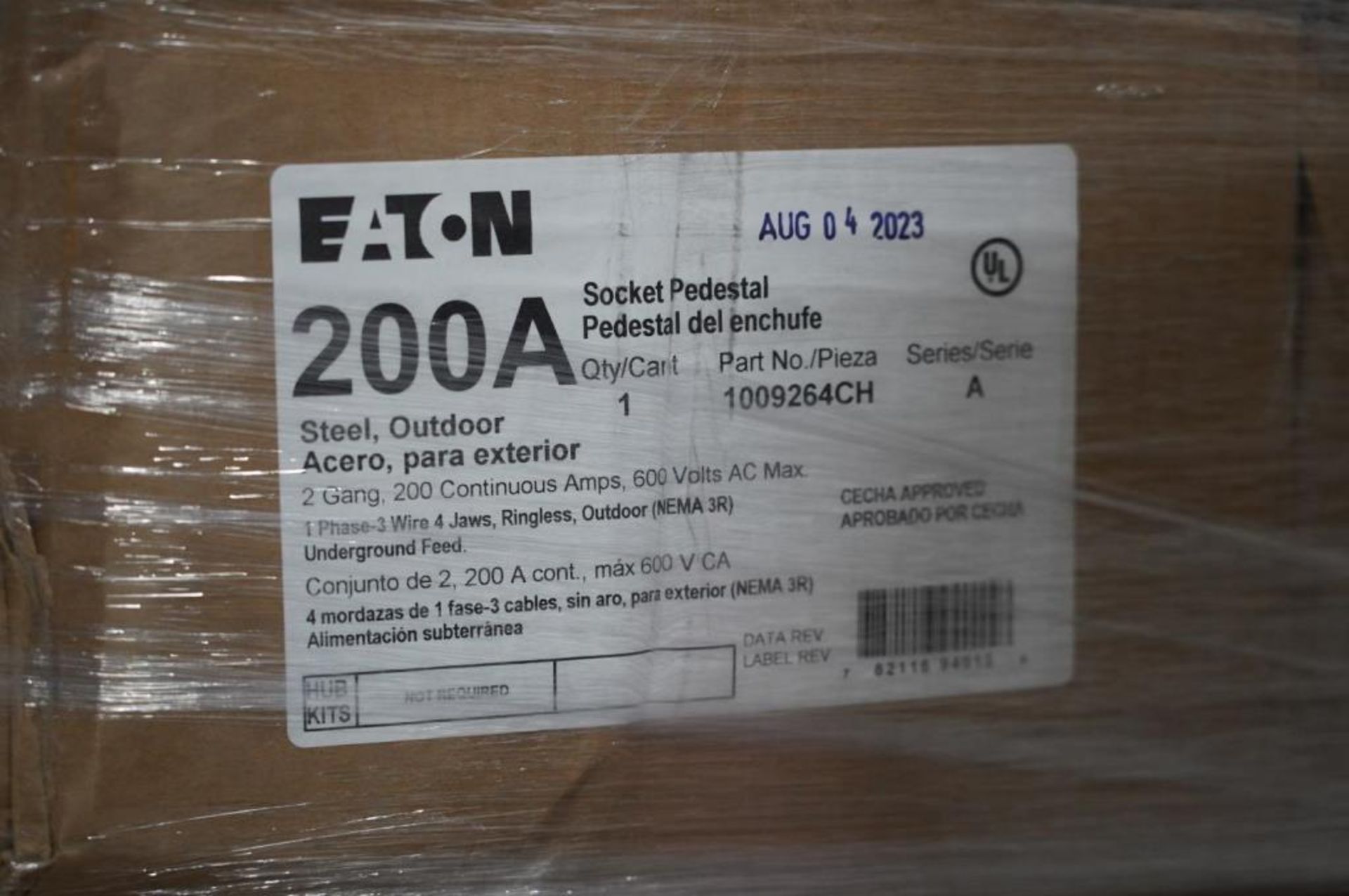 Eaton 200 Amp Socket Pedestals - Image 2 of 2