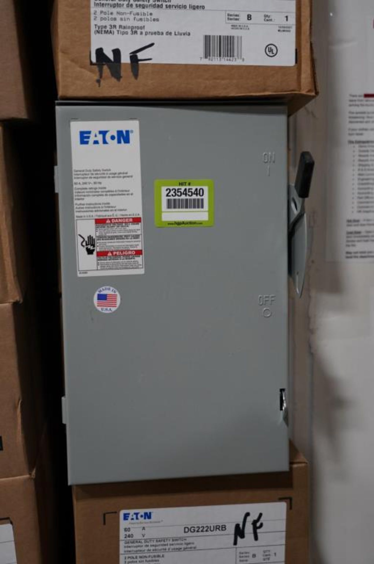 Eaton 60 Amp General Duty Safety Switches - Image 2 of 4