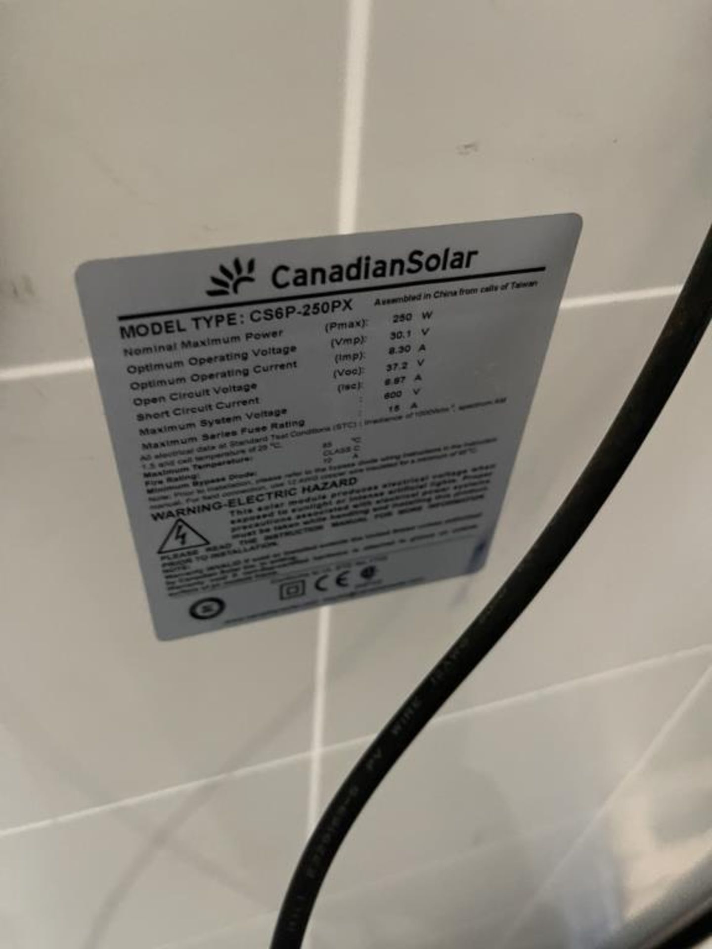 Canadian Solar Panels - Image 5 of 5