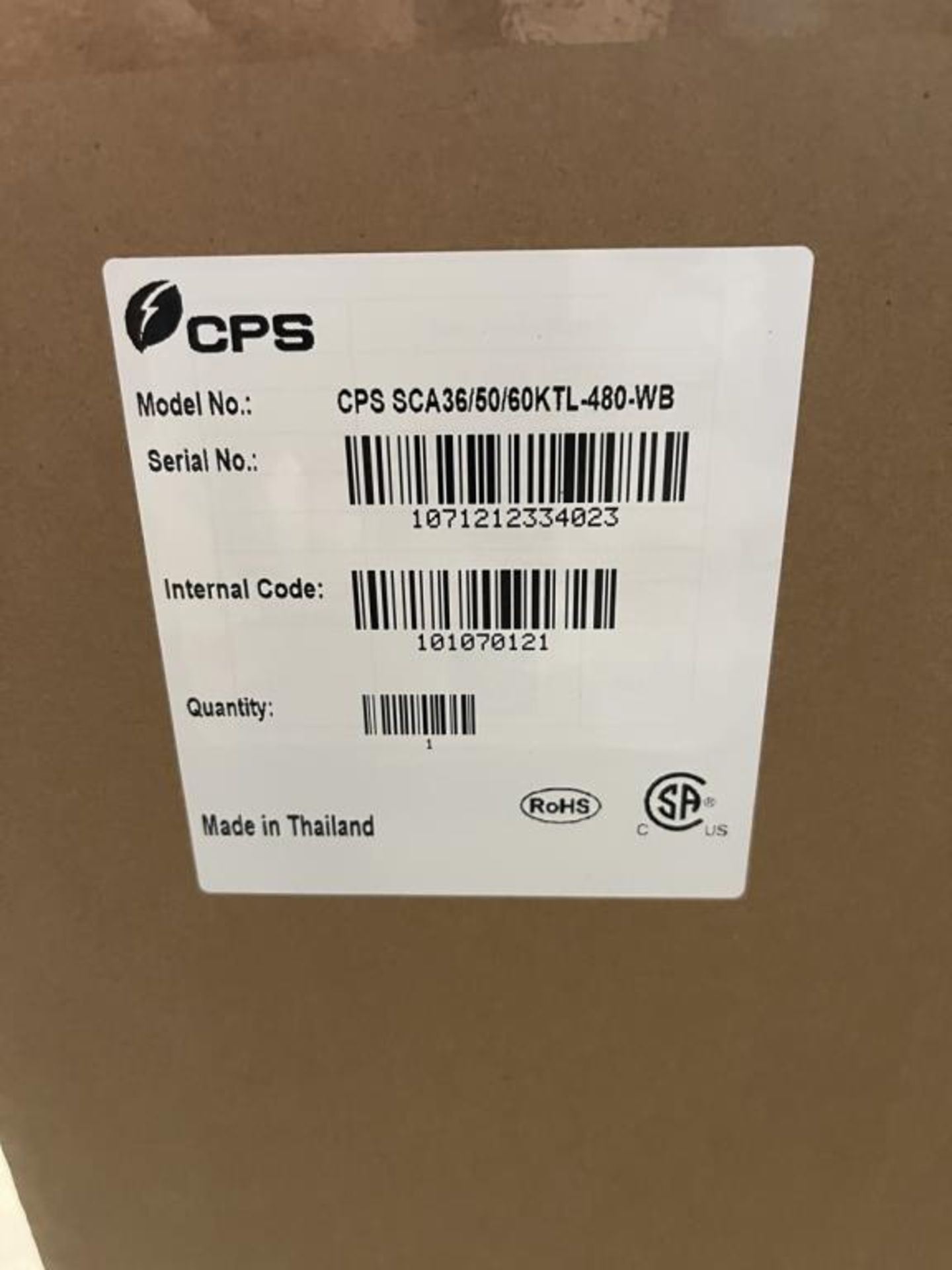 CPS Pallet of Inverters - Image 2 of 5