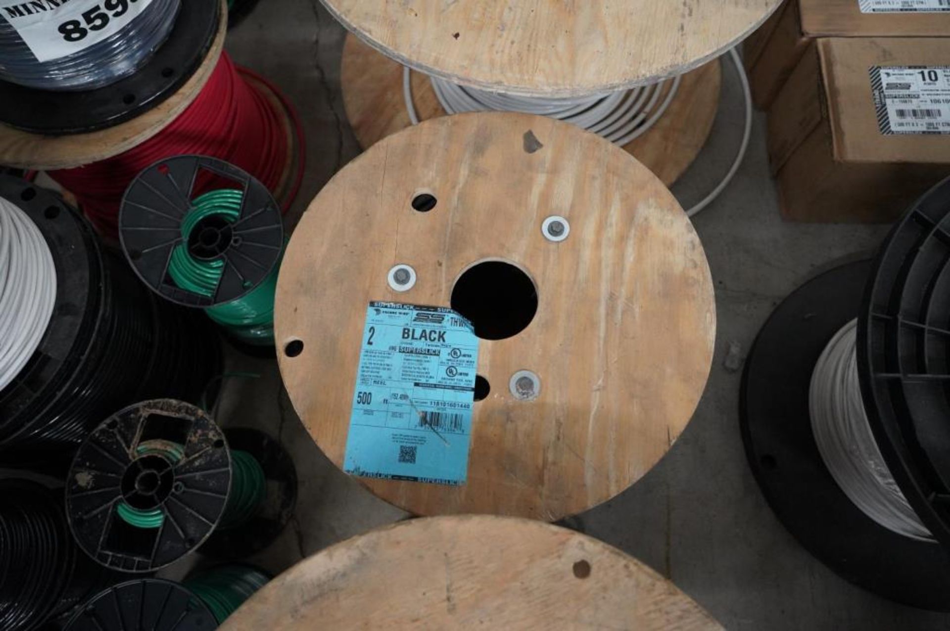 Assorted Size Wire Spools - Image 11 of 29