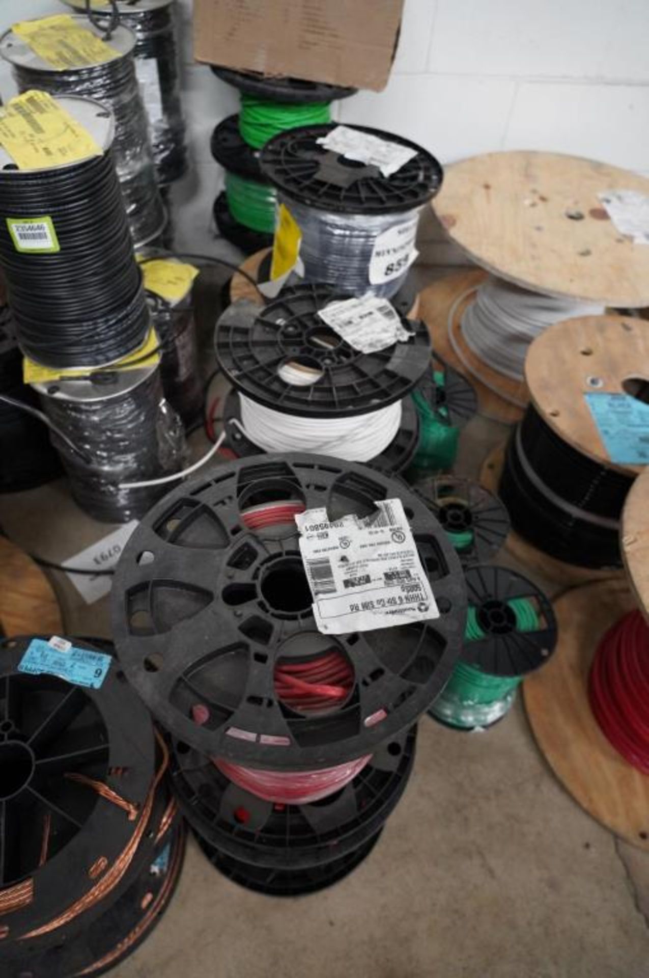 Assorted Size Wire Spools - Image 17 of 29