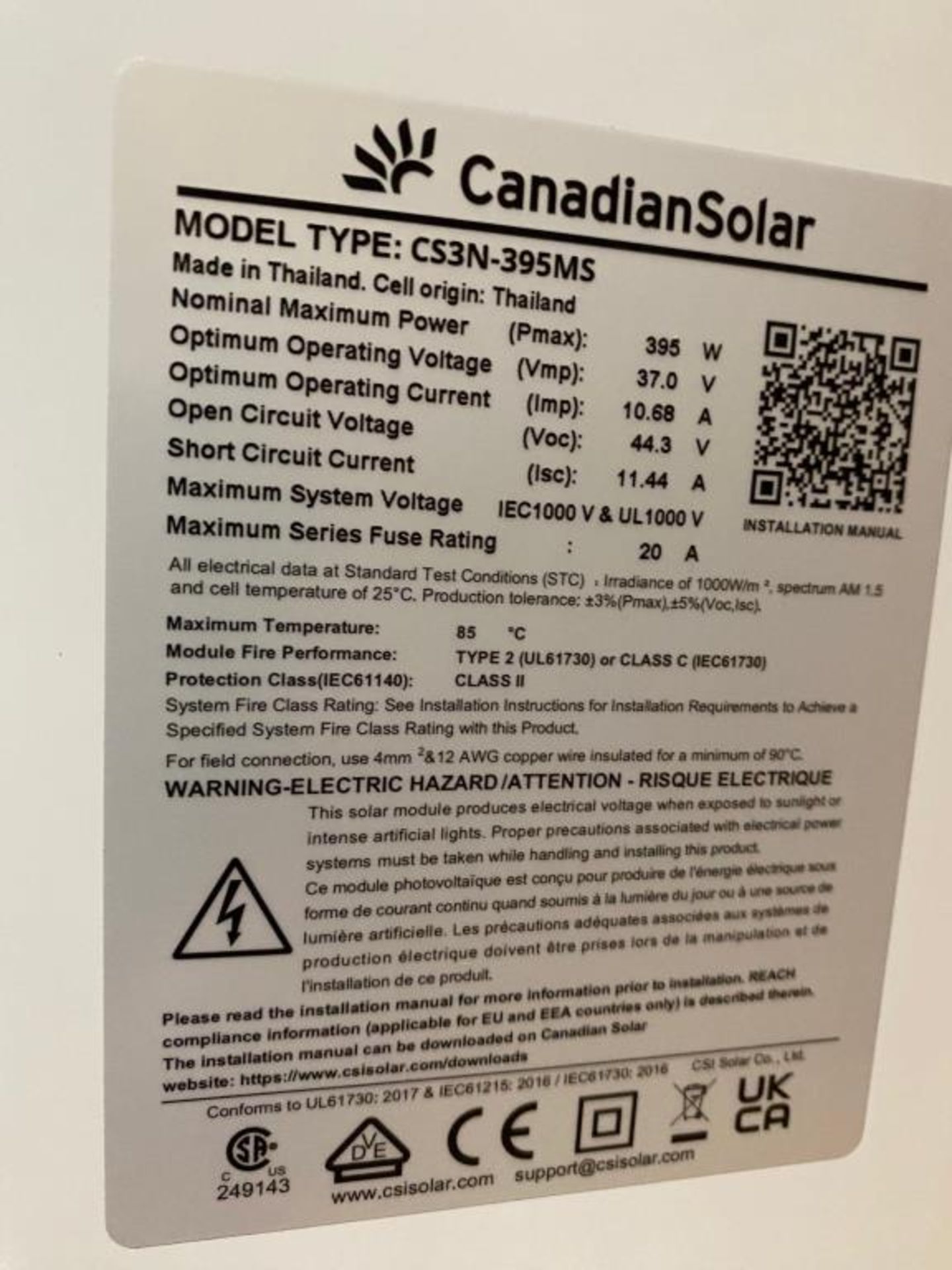 Canadian Solar - Solar Modules - Image 5 of 5