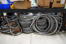Spools of Flex Conduit Cable