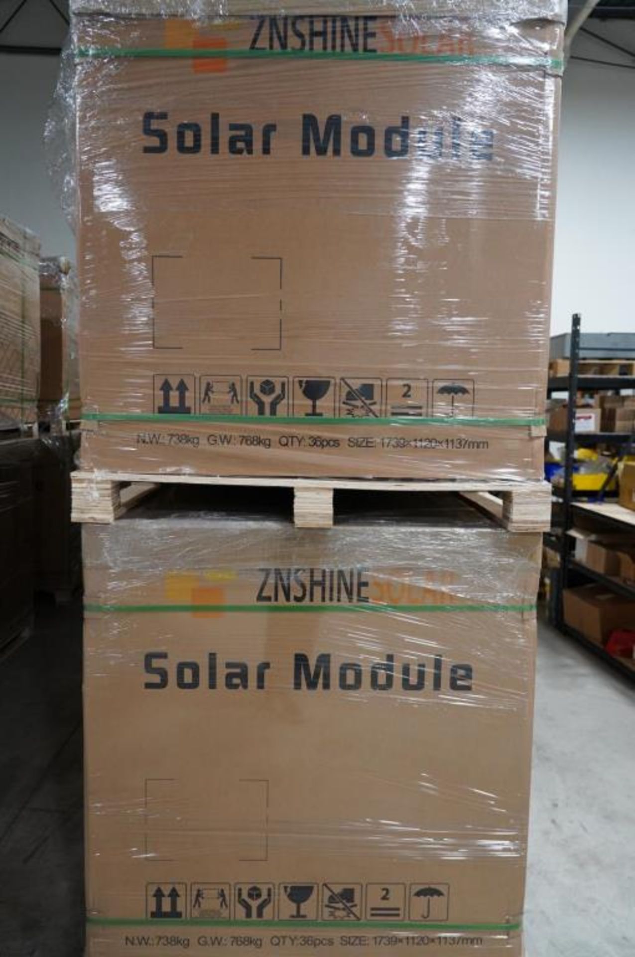ZNShine 370 Watt Photovoltaic Solar Panels - Image 3 of 4