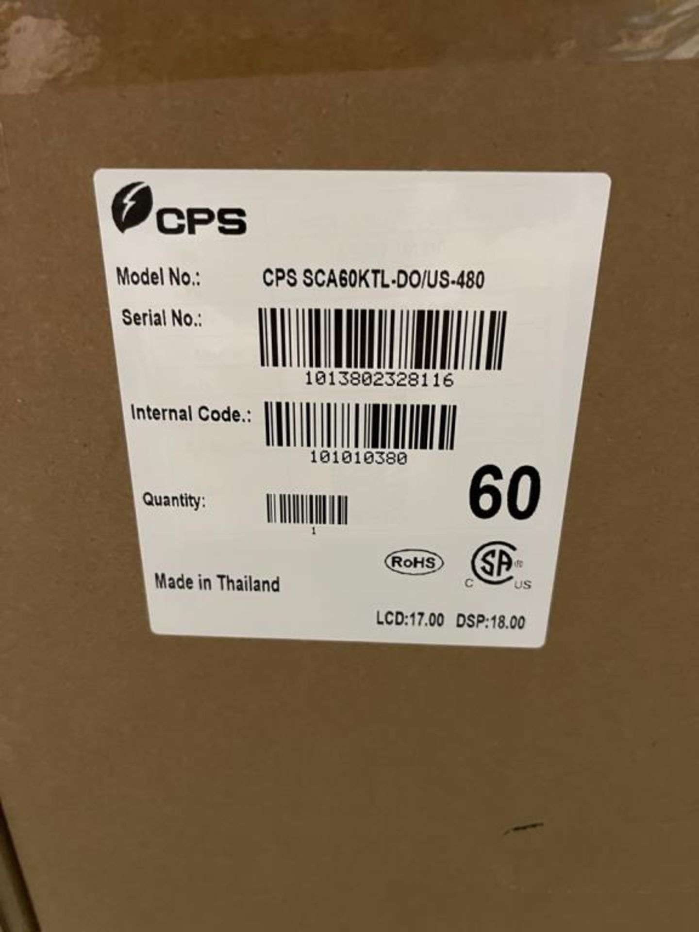 CPS Pallet of Inverters - Image 4 of 5