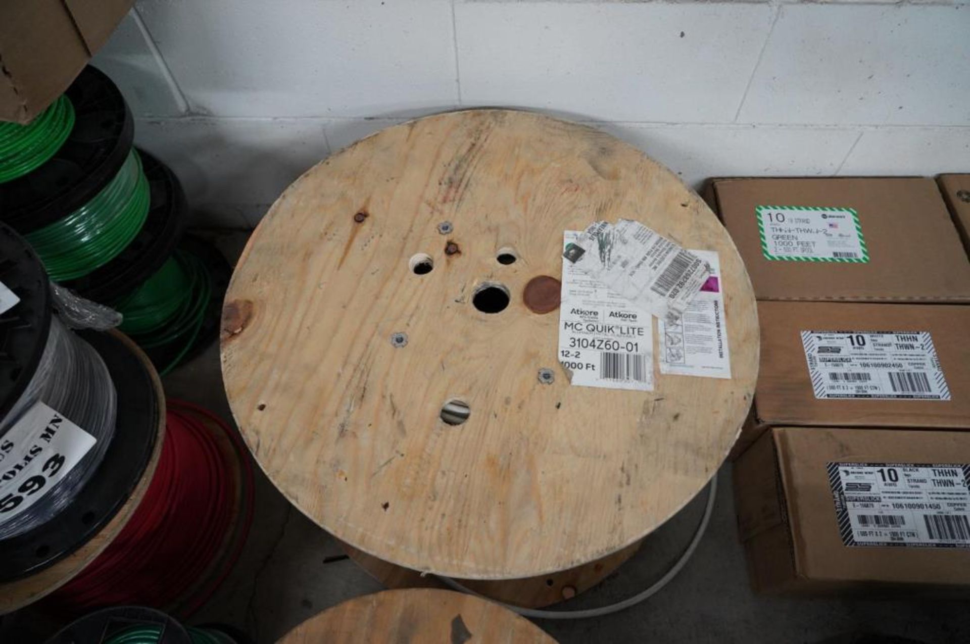 Assorted Size Wire Spools - Image 10 of 29