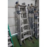 25 Ft Multi Position Pro Aluminum Ladders