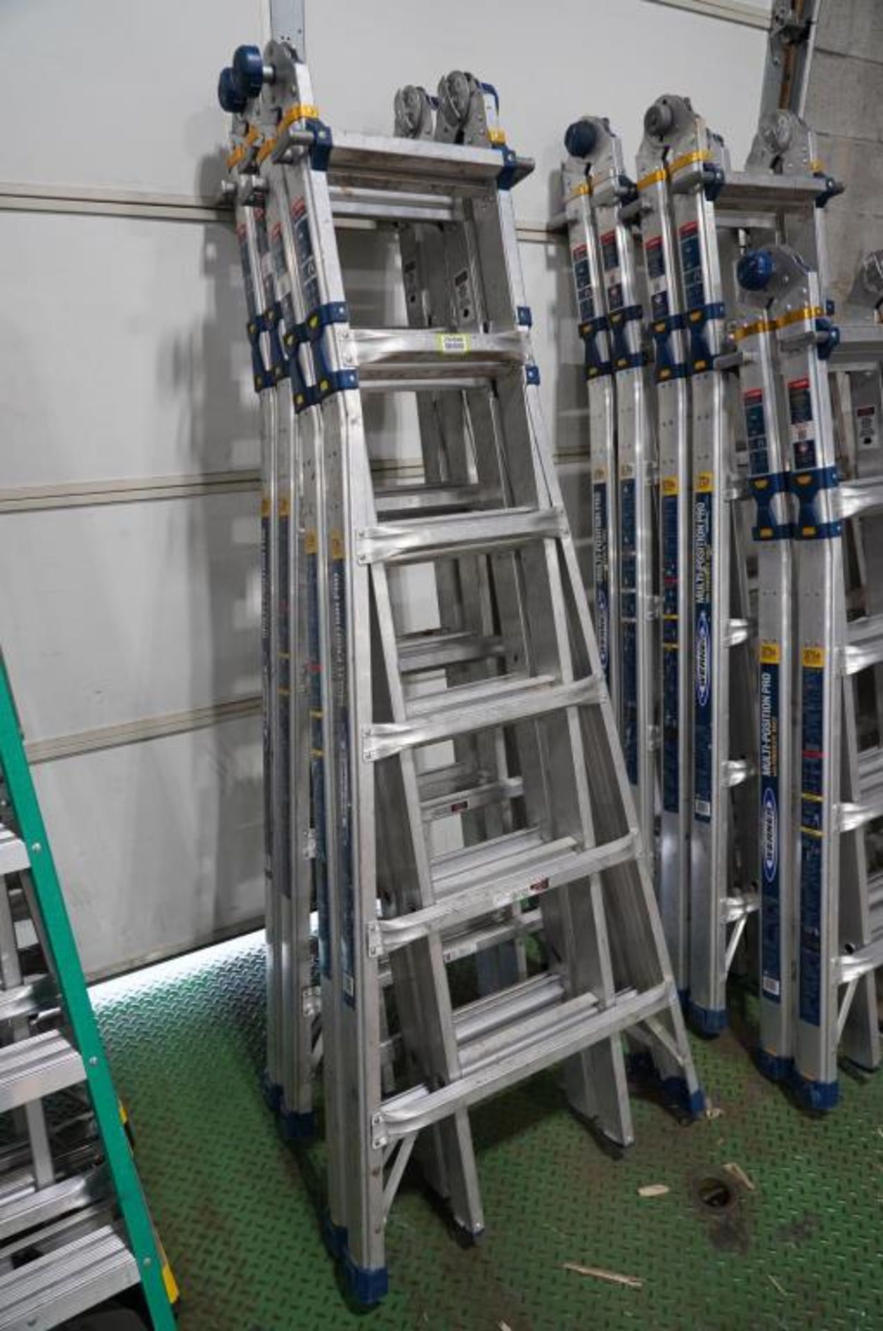 25 Ft Multi Position Pro Aluminum Ladders