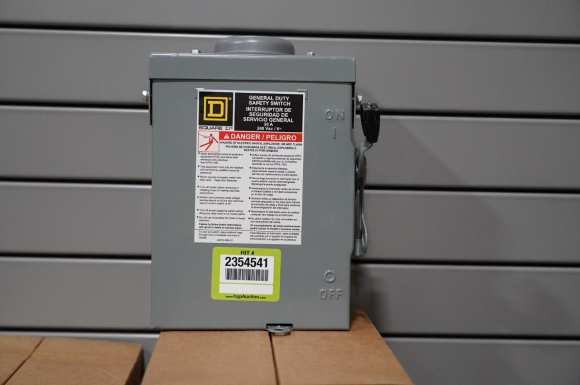 Eaton / Square D 30 Amp General Duty Safety - Image 2 of 5