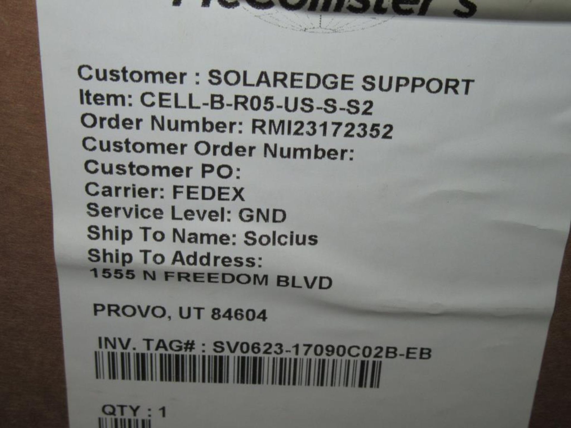 Solar Edge Solar Inverters - Image 8 of 11