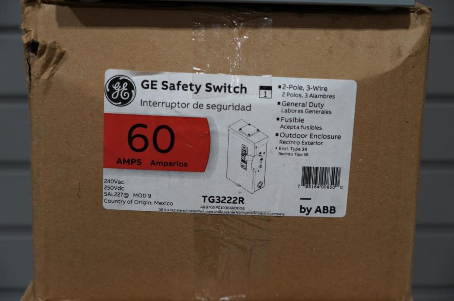 GE 60 Amp General Duty Safety Switches - Image 4 of 4