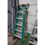 25 Ft Multi Position Pro Aluminum Ladders