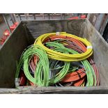 Crate of Electrical Wire W/ Cart
