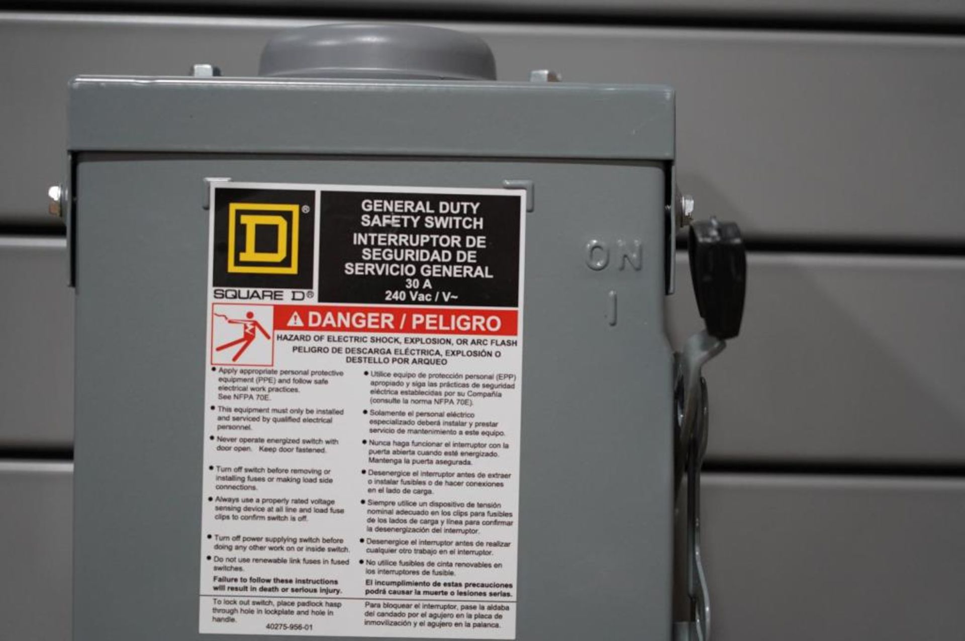 Eaton / Square D 30 Amp General Duty Safety - Image 3 of 5