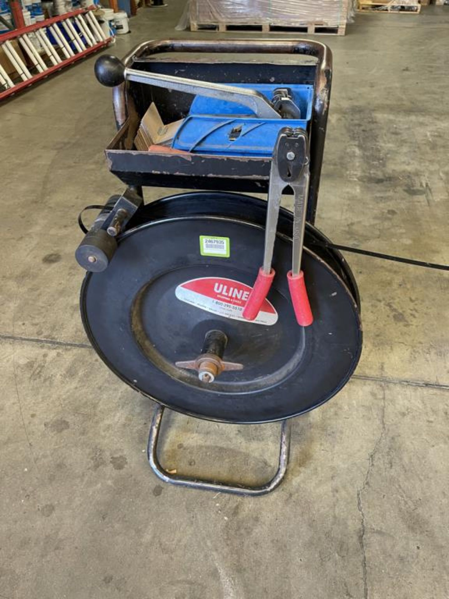 Uline Banding Cart